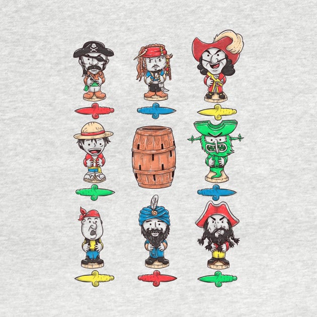 Toy Pirates by UmbertoVicente